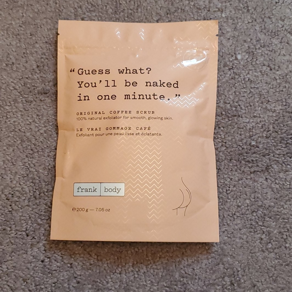 Frank body coffee scrub